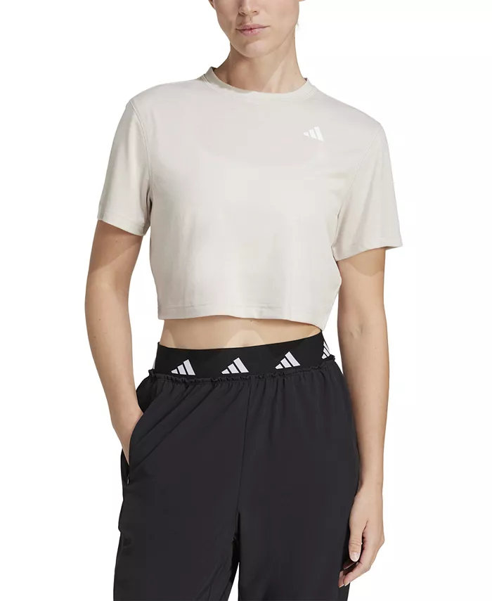 Женская футболка для тренировок Train Essentials Boxy adidas, серый
Женская футболка для тренировок Train Essentials Boxy adidas, серый