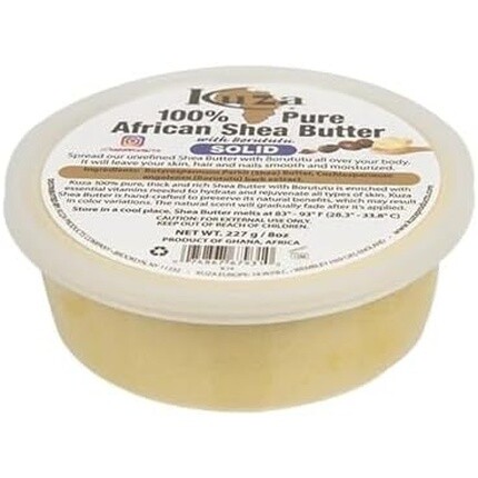 100% африканское масло ши в твердом виде Kuza 
100% африканское масло ши в твердом виде Kuza