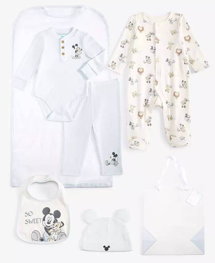 Подарочный набор для сна и игр с Микки Маусом для мальчиков, 7 предметов Disney, синий
Подарочный набор для сна и игр с Микки Маусом для мальчиков, 7 предметов Disney, синий