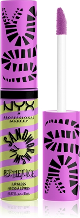 Сияющий блеск для губ NYX Professional Makeup Beetlejuice Sandworm Swirl, 02 Purple 8 ml
Сияющий блеск для губ NYX Professional Makeup Beetlejuice Sandworm Swirl, 02 Purple 8 ml