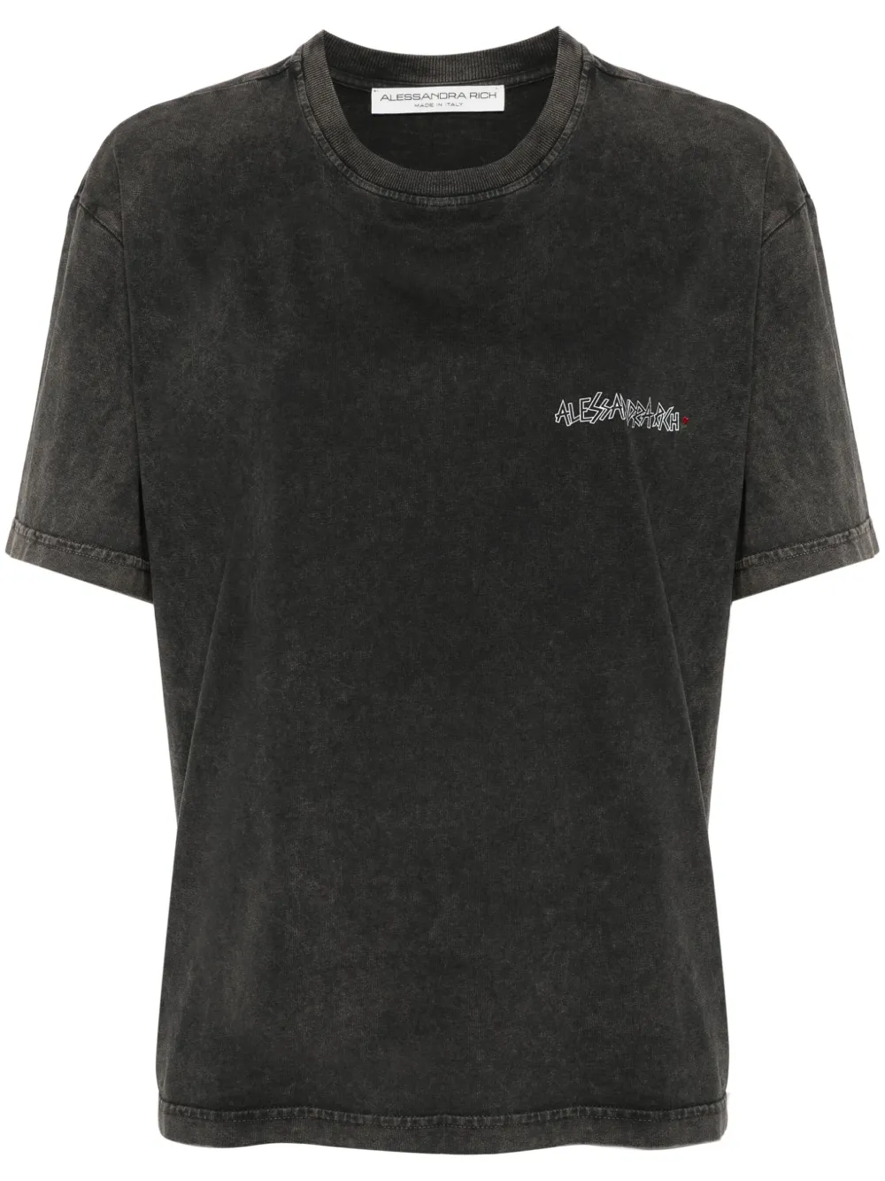 Футболка с графичным принтом и кристаллами Alessandra Rich, серый
Футболка с графичным принтом и кристаллами Alessandra Rich, серый