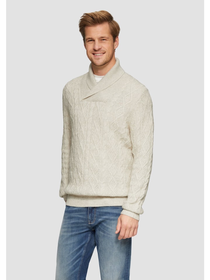 Вязаный свитер s.Oliver, бежевый
Вязаный свитер s.Oliver, бежевый