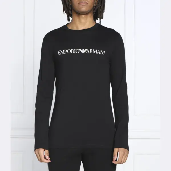 Облегающий крой с длинным рукавом Emporio Armani, черный
Облегающий крой с длинным рукавом Emporio Armani, черный