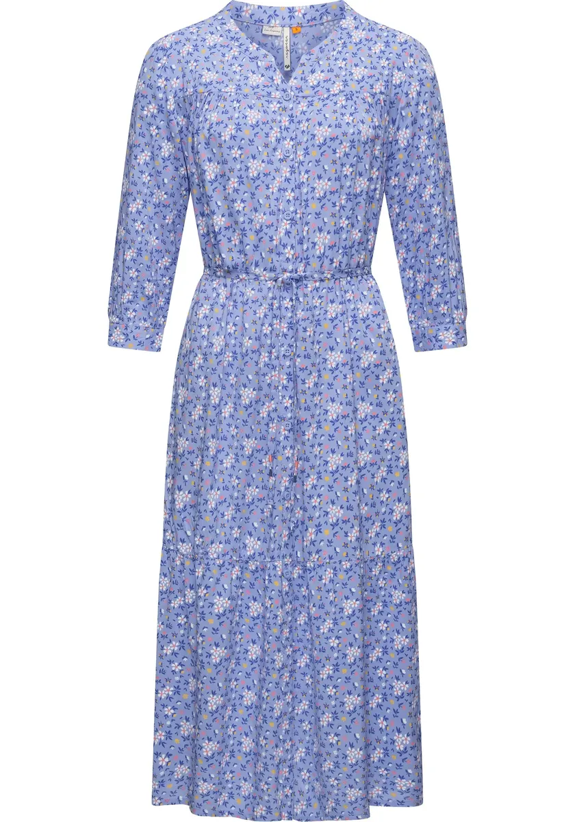 Платье макси Ragwear "Meve", легкое платье с длинными рукавами и цветочным узором, синий
Платье макси Ragwear "Meve", легкое платье с длинными рукавами и цветочным узором, синий