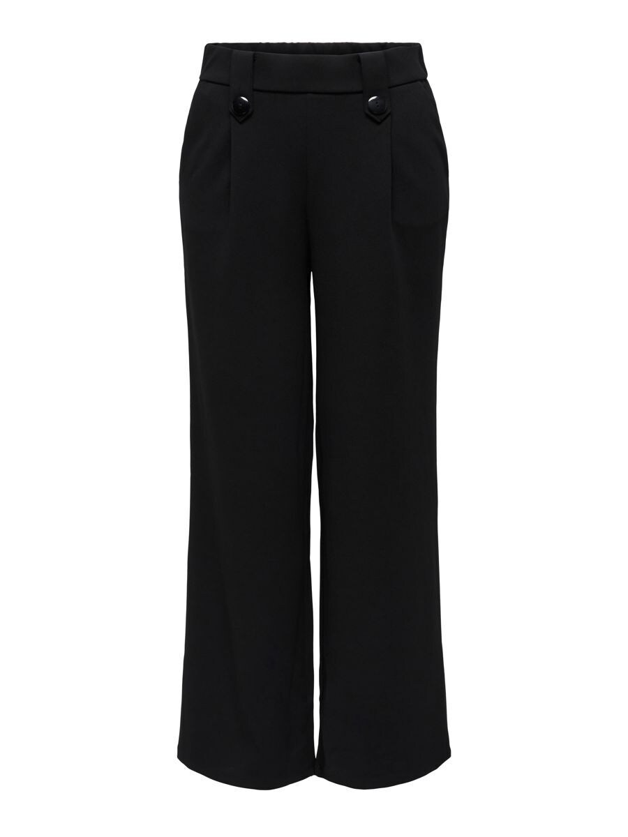 Обычные плиссированные брюки ONLY, черный
Обычные плиссированные брюки ONLY, черный