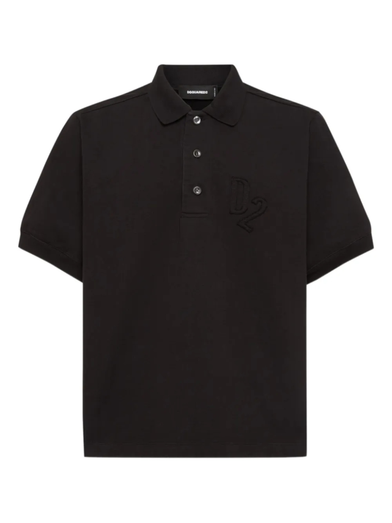 DSQUARED2 рубашка поло с вышитым логотипом, черный
DSQUARED2 рубашка поло с вышитым логотипом, черный
