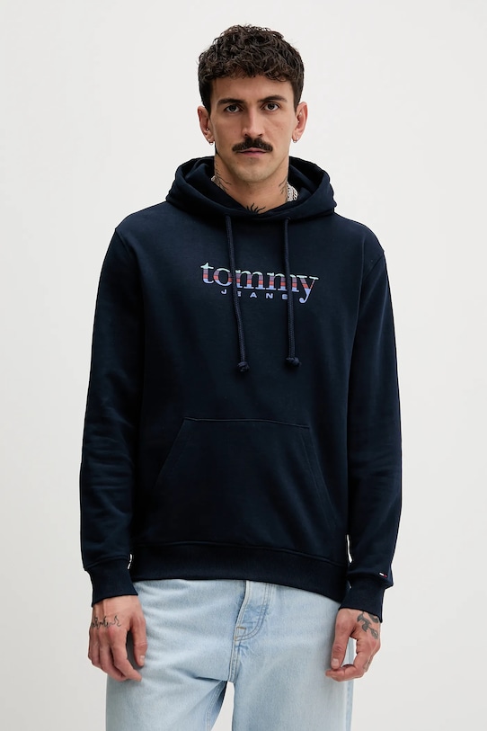 Хлопковая толстовка Tommy Jeans, темно-синий
Хлопковая толстовка Tommy Jeans, темно-синий