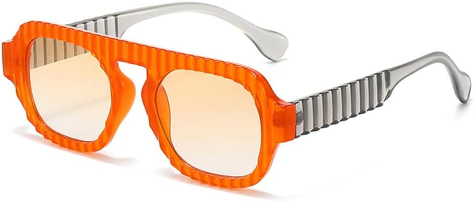 Уникальные квадратные солнцезащитные очки для женщин с градиентным покрытием, защита от УФ-излучения UV400, модные двухцветные солнцезащитные очки для мужчин MTZJH, Orange Gray Orange
Уникальные квадратные солнцезащитные очки для женщин с градиентным покрытием, защита от УФ-излучения UV400, модные двухцветные солнцезащитные очки для мужчин MTZJH, Orange Gray Orange