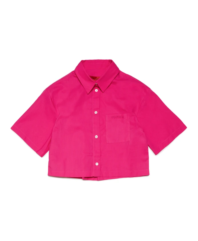 Рубашка из поплина свободного кроя с короткими рукавами Max & Co, розовый
Рубашка из поплина свободного кроя с короткими рукавами Max & Co, розовый