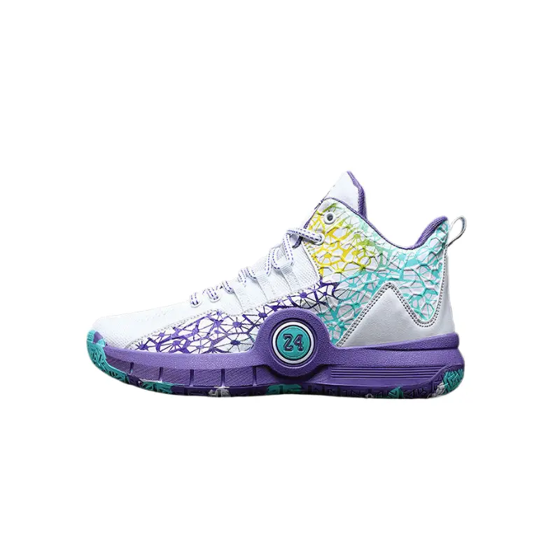 Детские баскетбольные кроссовки с противоскользящим покрытием, балансирующие, легкие, высокие MAIBUXIONG, белый/фиолетовый
Детские баскетбольные кроссовки с противоскользящим покрытием, балансирующие, легкие, высокие MAIBUXIONG, белый/фиолетовый