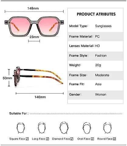 Солнцезащитные очки для женщин, мужские винтажные солнцезащитные очки, ретро-очки для активного отдыха и вождения, защита от ультрафиолета UV400 MTZJH, Pink
Солнцезащитные очки для женщин, мужские винтажные солнцезащитные очки, ретро-очки для активного отдыха и вождения, защита от ультрафиолета UV400 MTZJH, Pink