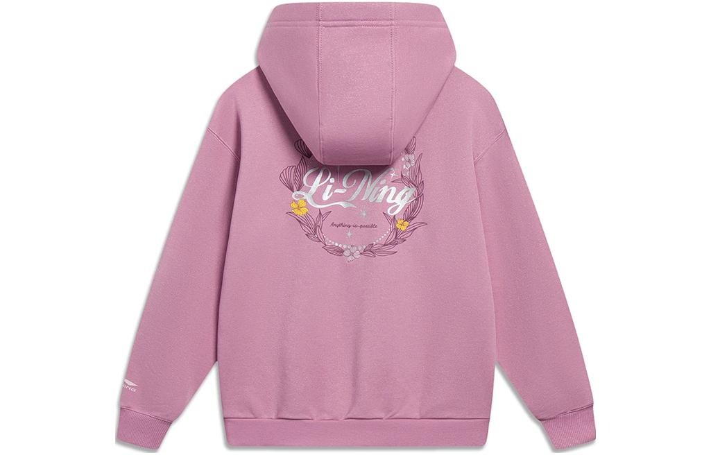 Женская толстовка из коллекции Sports Life, светло-розовая Lining
Женская толстовка из коллекции Sports Life, светло-розовая Lining