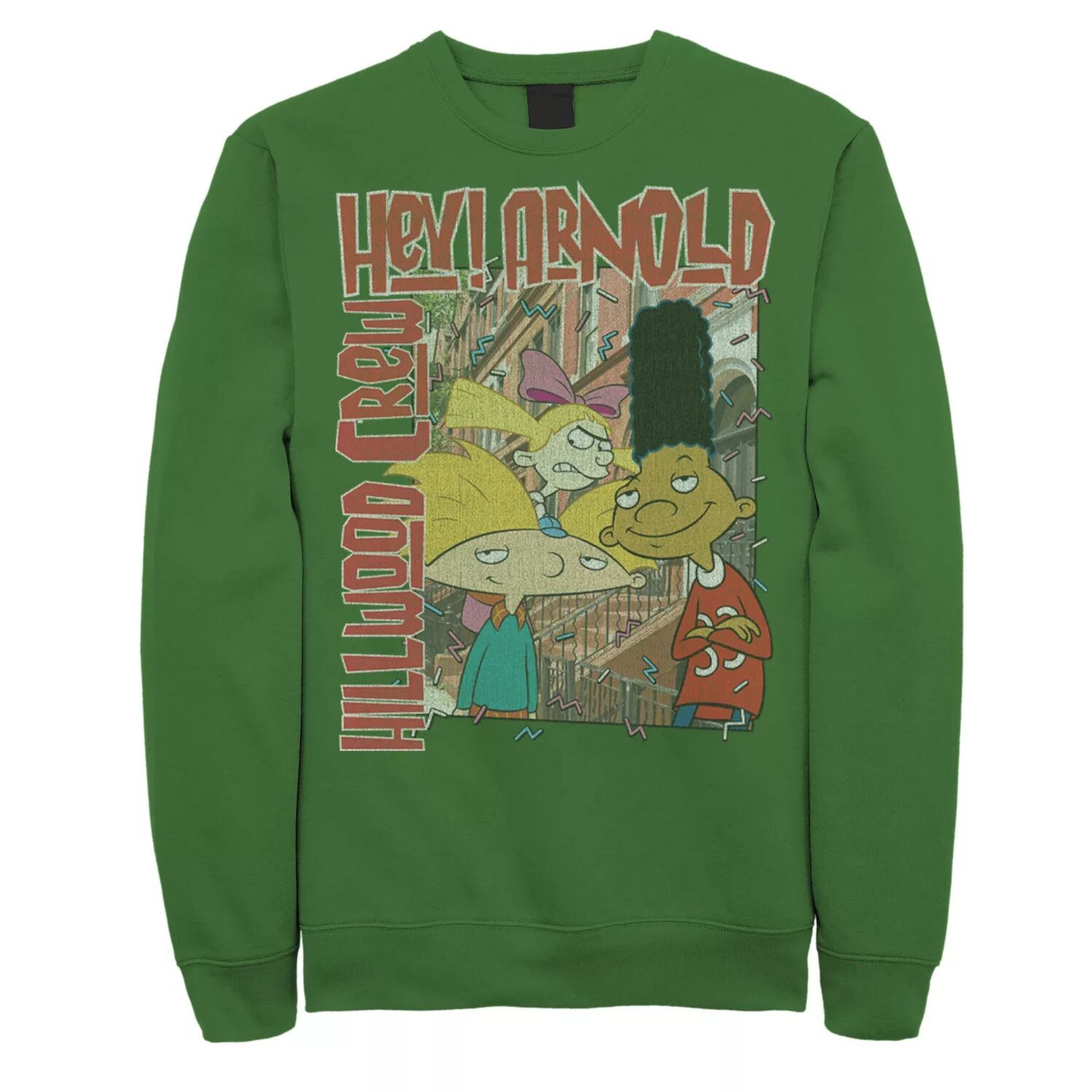 Мужской свитшот Nickeloden Hey Arnold с цветным плакатом Hillwood Licensed Character
Мужской свитшот Nickeloden Hey Arnold с цветным плакатом Hillwood Licensed Character