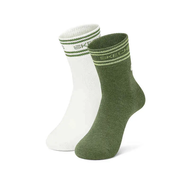 Носки до середины икры Унисекс 2 пары Skechers, 2 пары (Ярко-белый/Мшисто-зеленый)
Носки до середины икры Унисекс 2 пары Skechers, 2 пары (Ярко-белый/Мшисто-зеленый)