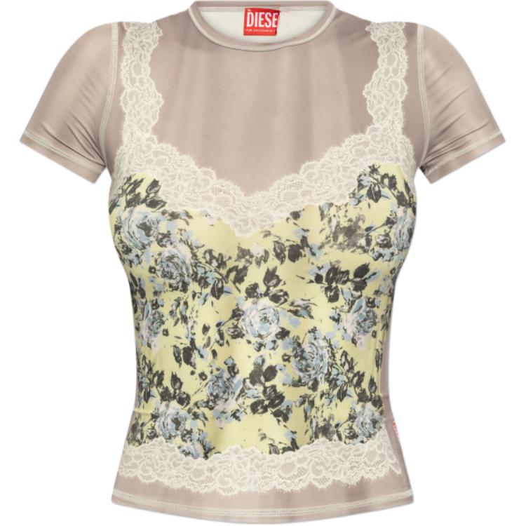 Футболка Ileni с круглым вырезом DIESEL, серый
Футболка Ileni с круглым вырезом DIESEL, серый