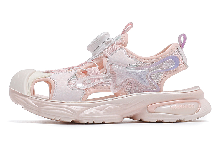 Дышащие легкие детские сандалии для детей WARRIOR, розовый
Дышащие легкие детские сандалии для детей WARRIOR, розовый