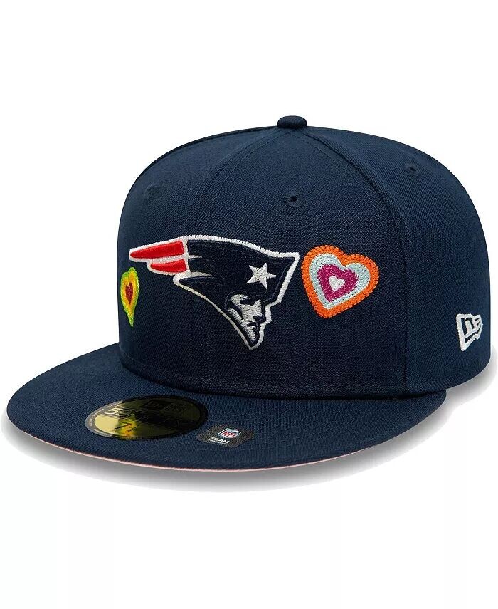 Мужская темно-синяя приталенная шляпа New England Patriots Chain Stitch Heart 59FIFTY New Era, синий
Мужская темно-синяя приталенная шляпа New England Patriots Chain Stitch Heart 59FIFTY New Era, синий