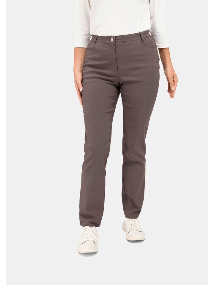 Тканевые брюки GOLDNER CARLA, серо-коричневый
Тканевые брюки GOLDNER CARLA, серо-коричневый