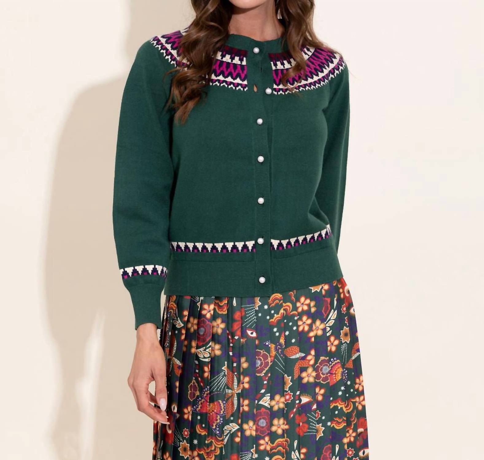 Свитер Meredith в стиле Fair Isle Alden Adair
Свитер Meredith в стиле Fair Isle Alden Adair