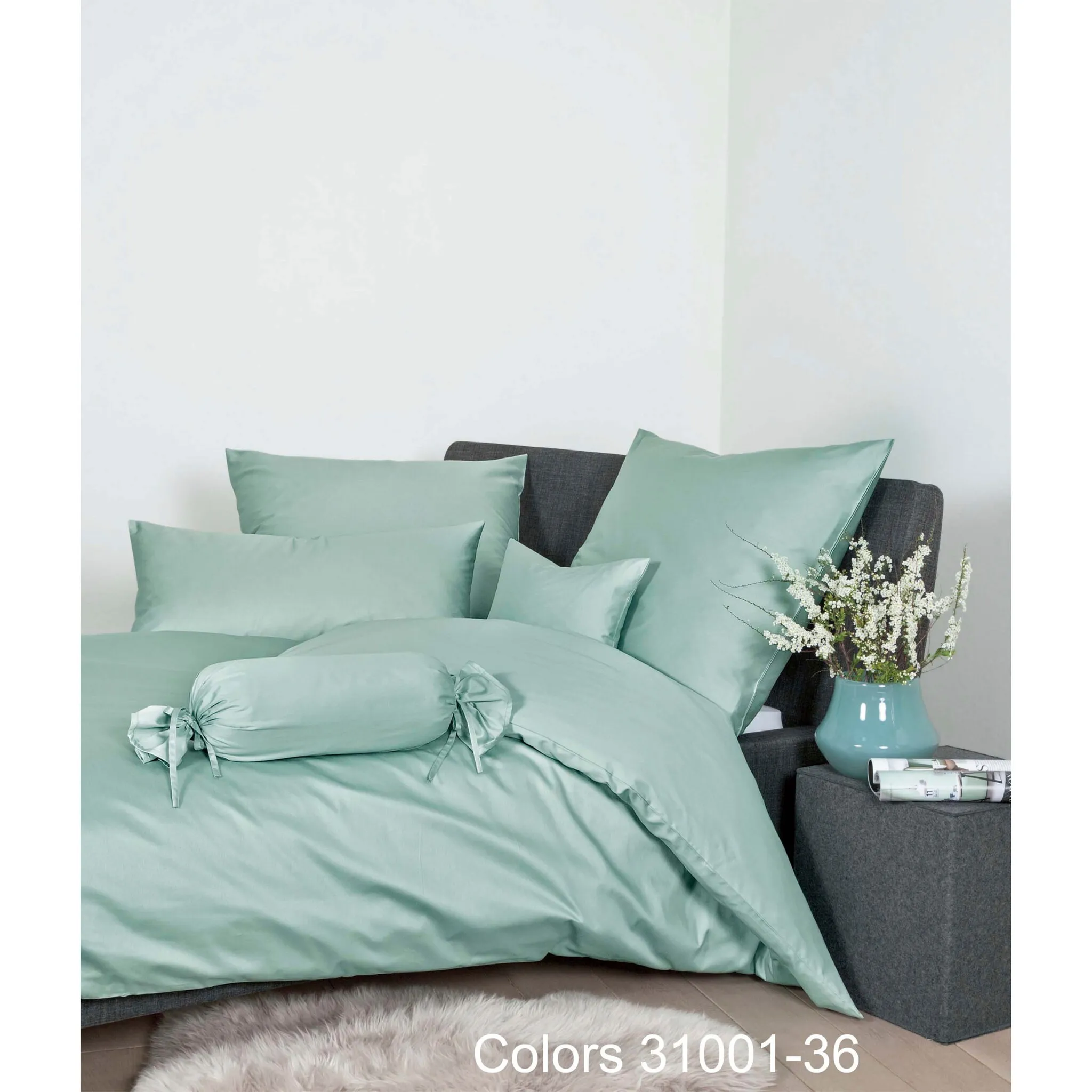 Постельное белье Janine «Colors 31001», (2 шт.), сатиновое качество Mako, изготовлено из 100% хлопка, постельное белье и наволочки на молнии, не требуют особого ухода, тонкая нить, сертифицирован MADE IN GREEN, цвет rauchgrün
Постельное белье Janine «Colors 31001», (2 шт.), сатиновое качество Mako, изготовлено из 100% хлопка, постельное белье и наволочки на молнии, не требуют особого ухода, тонкая нить, сертифицирован MADE IN GREEN, цвет rauchgrün