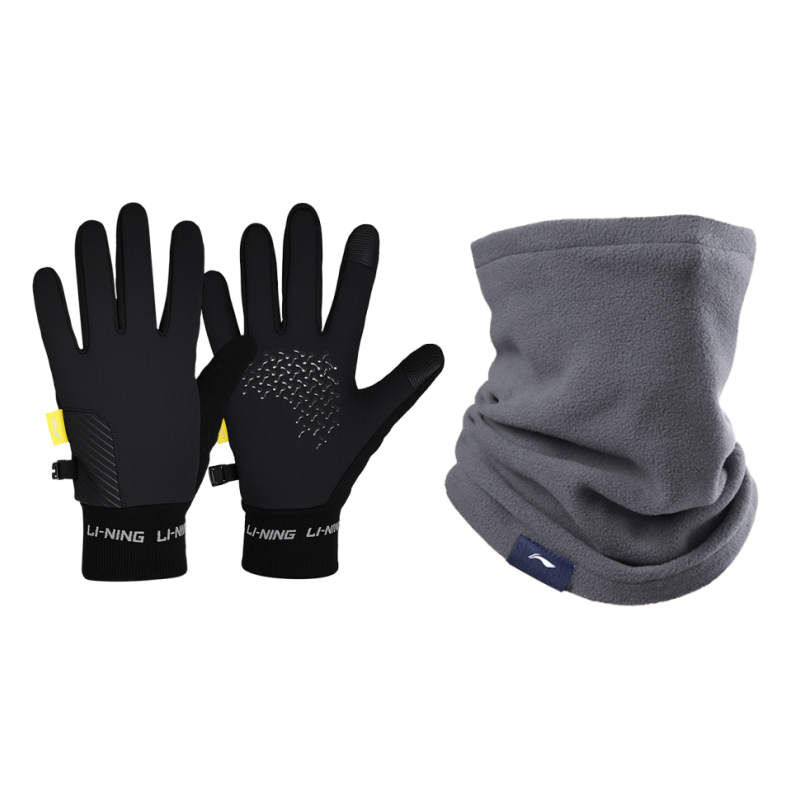 LINING Полиамидные спортивные перчатки Unisex Black
LINING Полиамидные спортивные перчатки Unisex Black