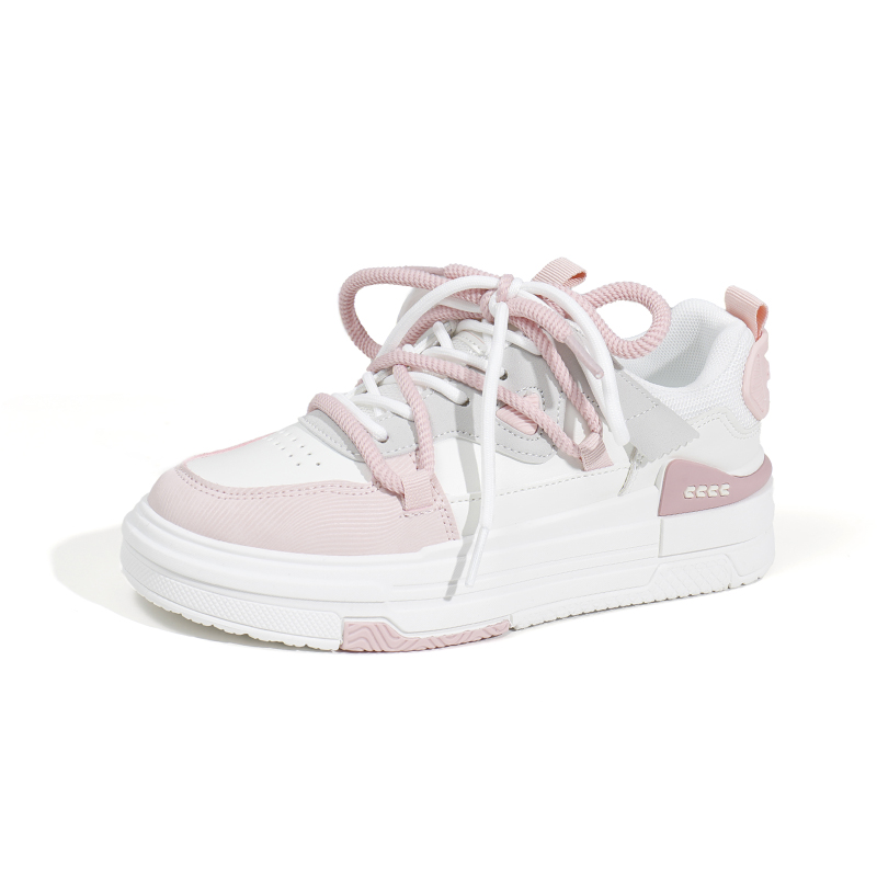 Износостойкие, дышащие, легкие, амортизирующие детские, подростковые кроссовки для скейтбординга Wooden Rabbit, белый/розовый
Износостойкие, дышащие, легкие, амортизирующие детские, подростковые кроссовки для скейтбординга Wooden Rabbit, белый/розовый