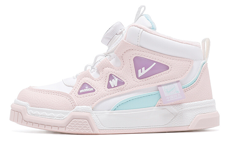 Кроссовки WARRIOR Kids Skateboarding Shoes Kids High-top Pink, белый
Кроссовки WARRIOR Kids Skateboarding Shoes Kids High-top Pink, белый