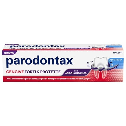 Зубная паста Parodontax для ежедневного укрепления и защиты десен с гиалуроновой кислотой «Свежая мята» 75
Зубная паста Parodontax для ежедневного укрепления и защиты десен с гиалуроновой кислотой «Свежая мята» 75