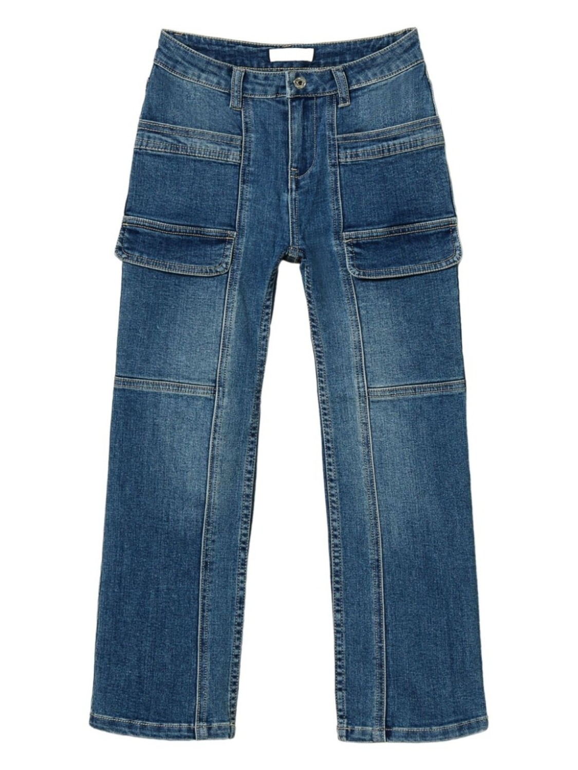 Джинсы карго TWINSET Kids, синий
Джинсы карго TWINSET Kids, синий