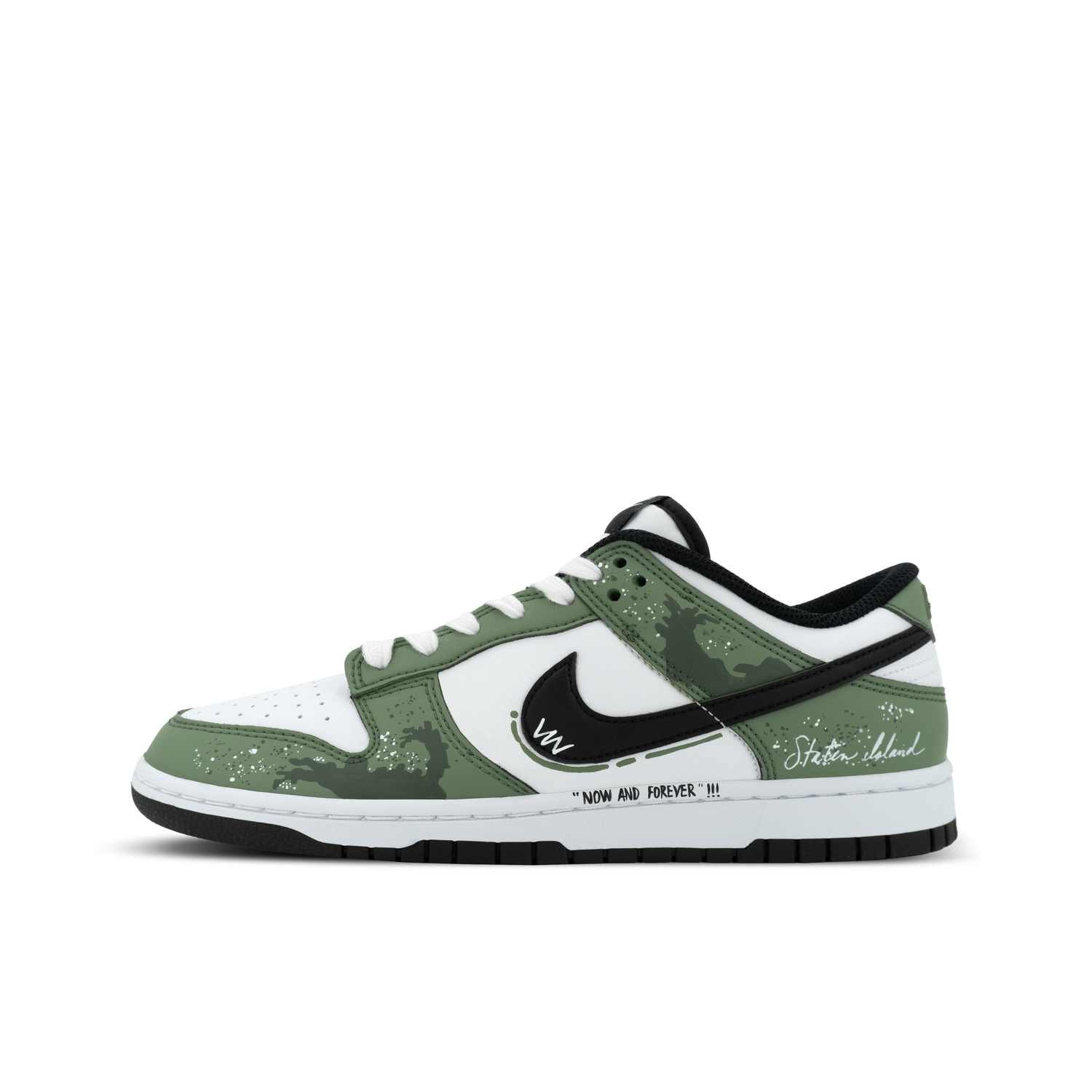 Nike Dunk Orangutan Mischief XJDD Green Wilderness Trail Leather Low top Skateboard Shoes Unisex White Green
Nike Dunk Orangutan Mischief XJDD Green Wilderness Trail Leather Low top Skateboard Shoes Unisex White Green