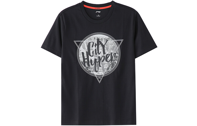 Футболка мужская черная Lining, черный
Футболка мужская черная Lining, черный