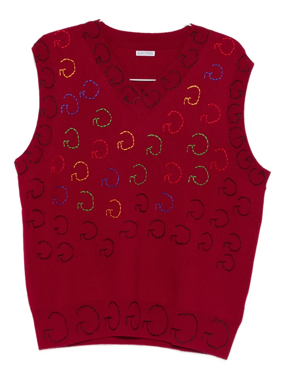 Свитер с V-образным вырезом Glass Cypress, красный
Свитер с V-образным вырезом Glass Cypress, красный