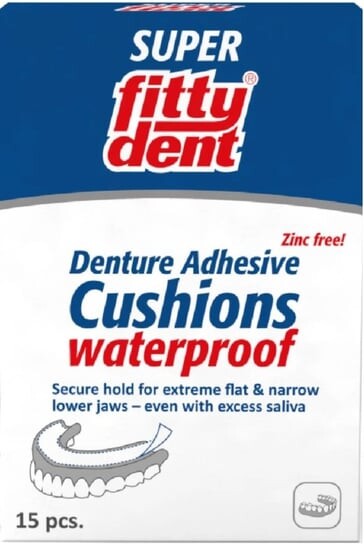 Накладки, подушечки для фиксации зубных протезов, 15 шт. FITTYDENT
Накладки, подушечки для фиксации зубных протезов, 15 шт. FITTYDENT