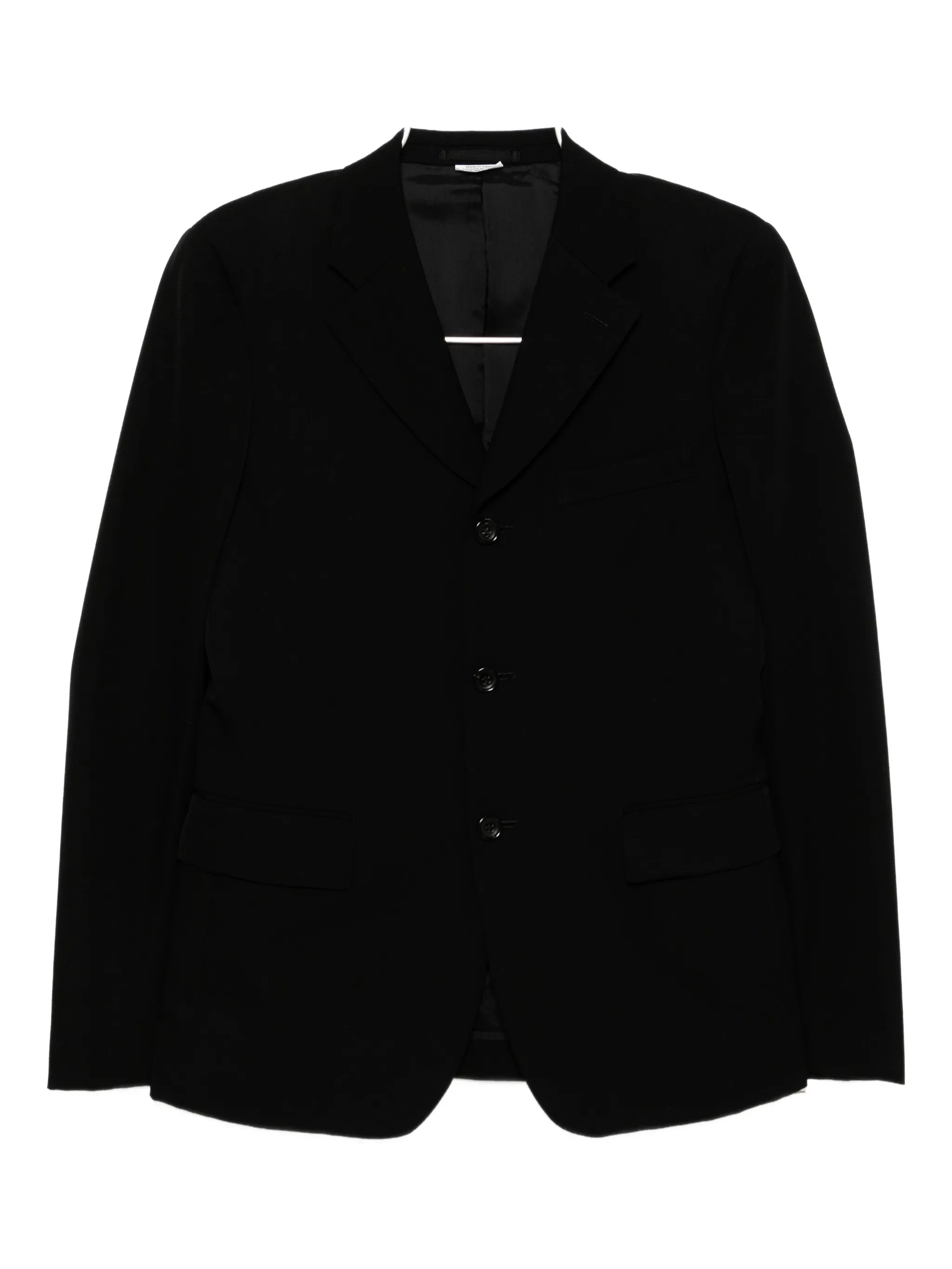 Однобортный блейзер Comme Des Garçons Homme Plus, черный
Однобортный блейзер Comme Des Garçons Homme Plus, черный