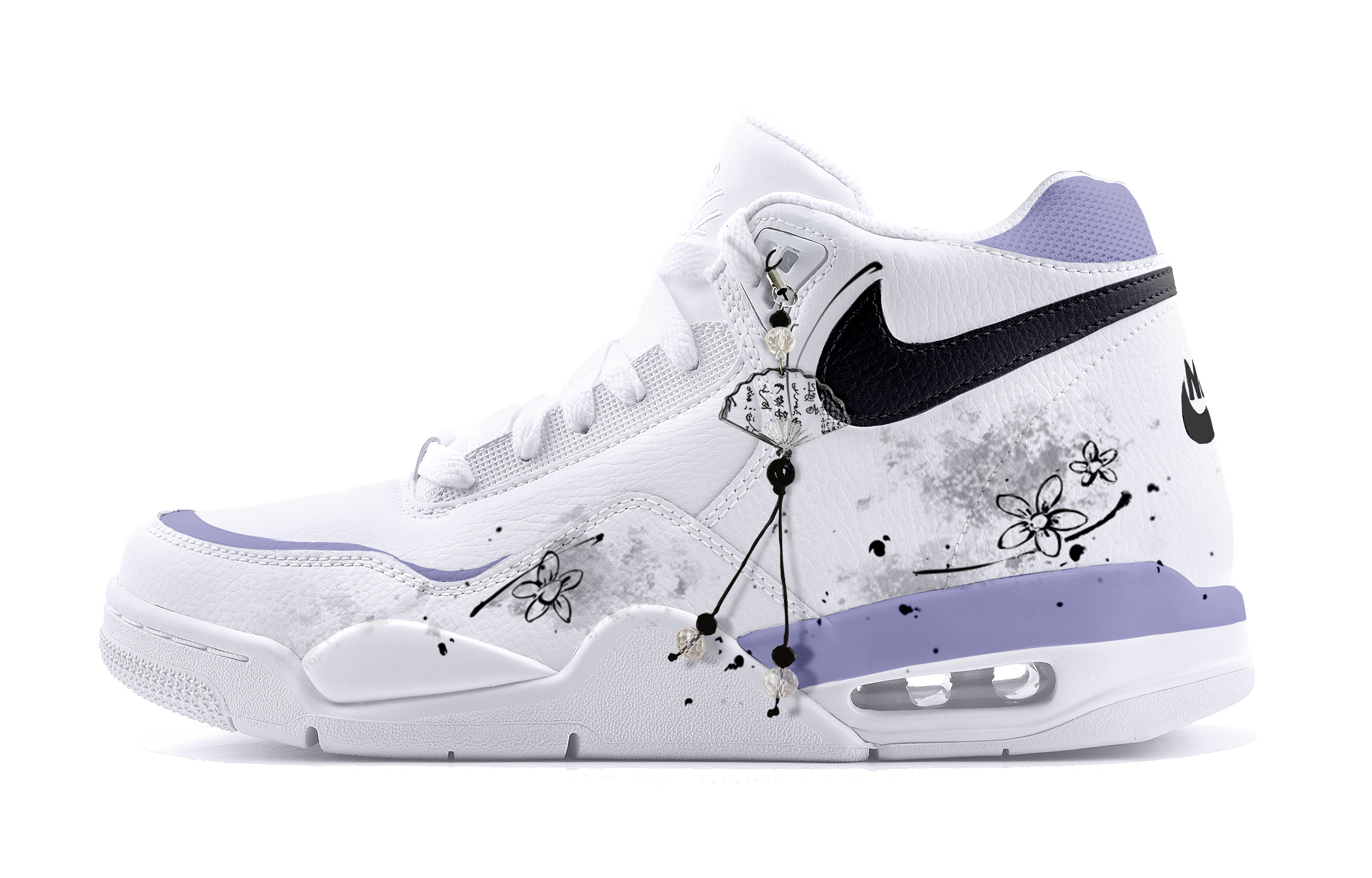 Nike Кроссовки баскетбольные Mid top Flight Legacy Drunk Flower Shade Abrasion Resistant Vintage мужские черно-белые
Nike Кроссовки баскетбольные Mid top Flight Legacy Drunk Flower Shade Abrasion Resistant Vintage мужские черно-белые