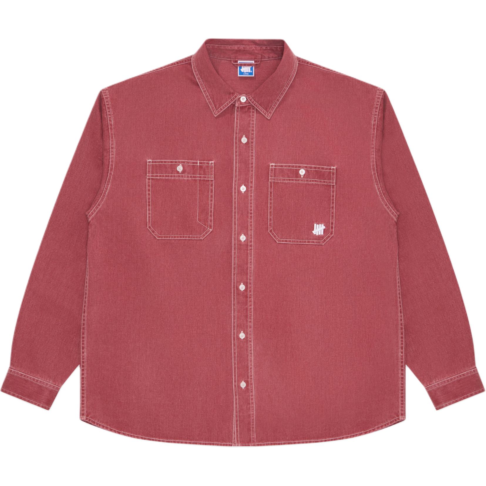 Рубашка унисекс UNDEFEATED, красный
Рубашка унисекс UNDEFEATED, красный