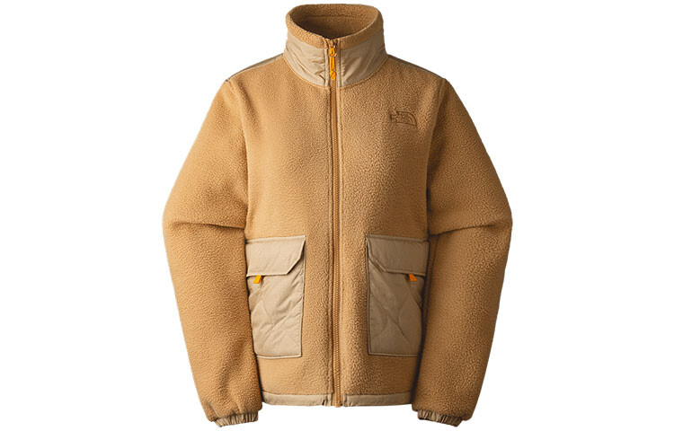 Бархатная куртка женская цвета хаки The North Face
Бархатная куртка женская цвета хаки The North Face