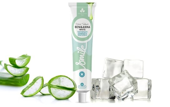 Зубная паста с фтором, в тюбике, алоэ, 75 мл Ben&Anna
Зубная паста с фтором, в тюбике, алоэ, 75 мл Ben&Anna