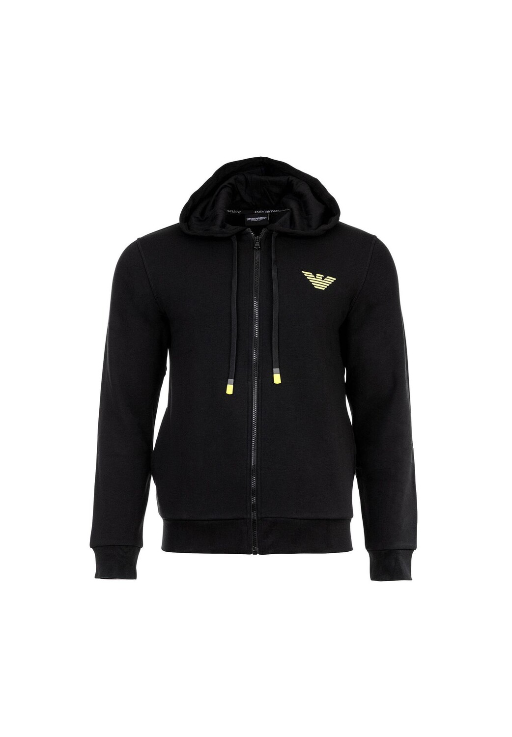 Толстовка мужская - ICONIC TERRY, капюшон, молния, микс хлопка EMPORIO ARMANI, черный
Толстовка мужская - ICONIC TERRY, капюшон, молния, микс хлопка EMPORIO ARMANI, черный