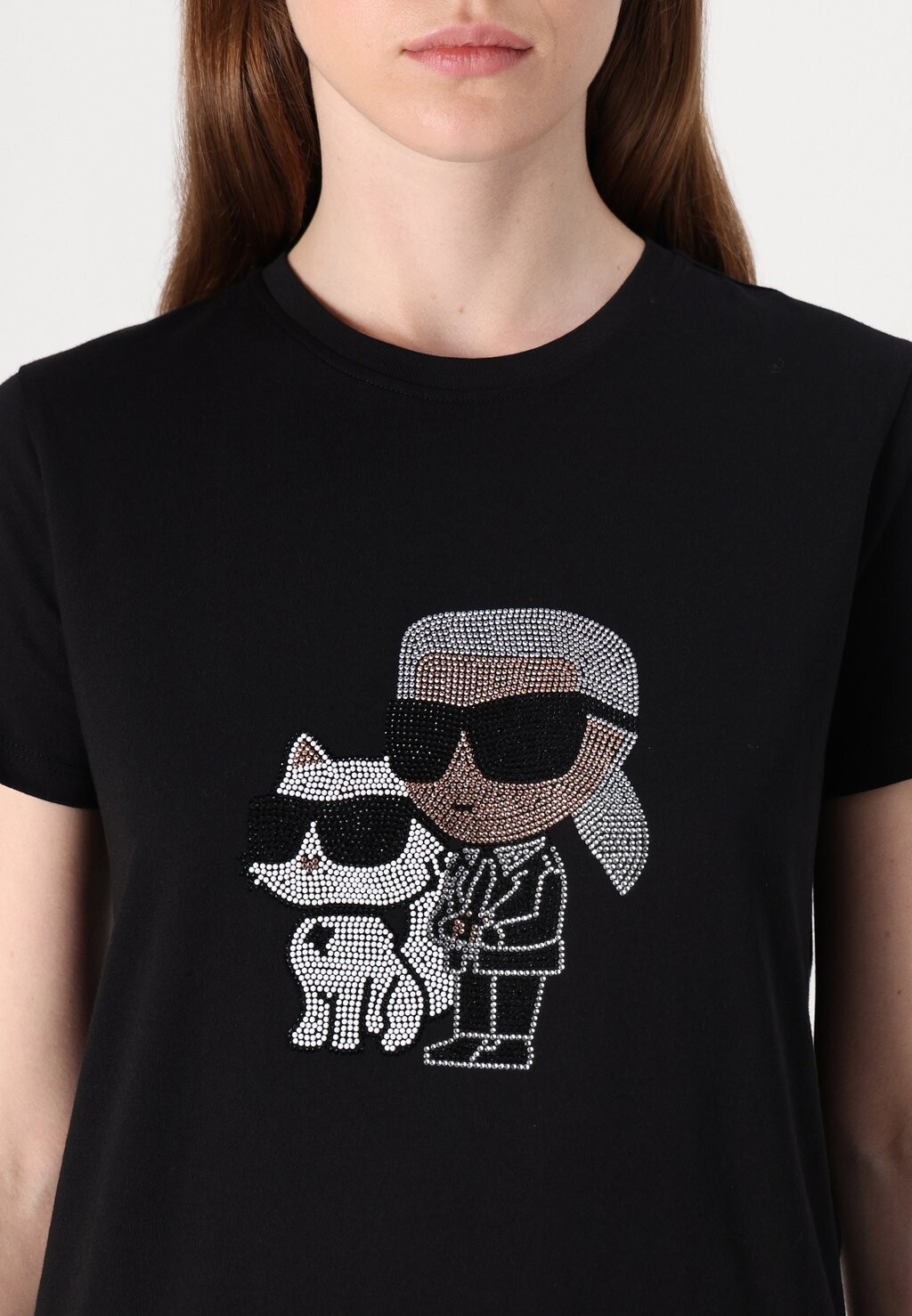 Футболка с принтом IKON DUO KARL LAGERFELD, черный
Футболка с принтом IKON DUO KARL LAGERFELD, черный
