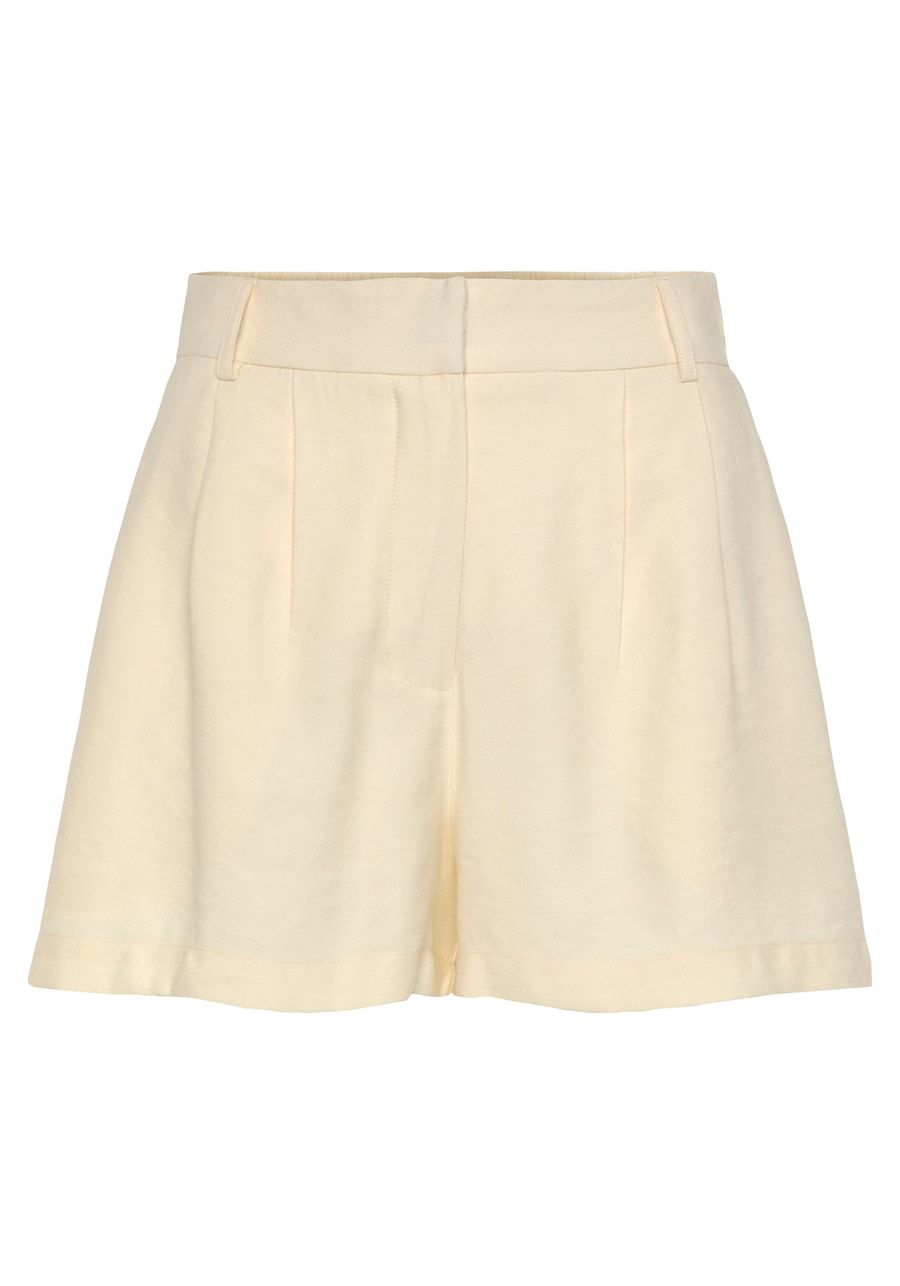 Свободные брюки со складками спереди LASCANA, кремовый
Свободные брюки со складками спереди LASCANA, кремовый