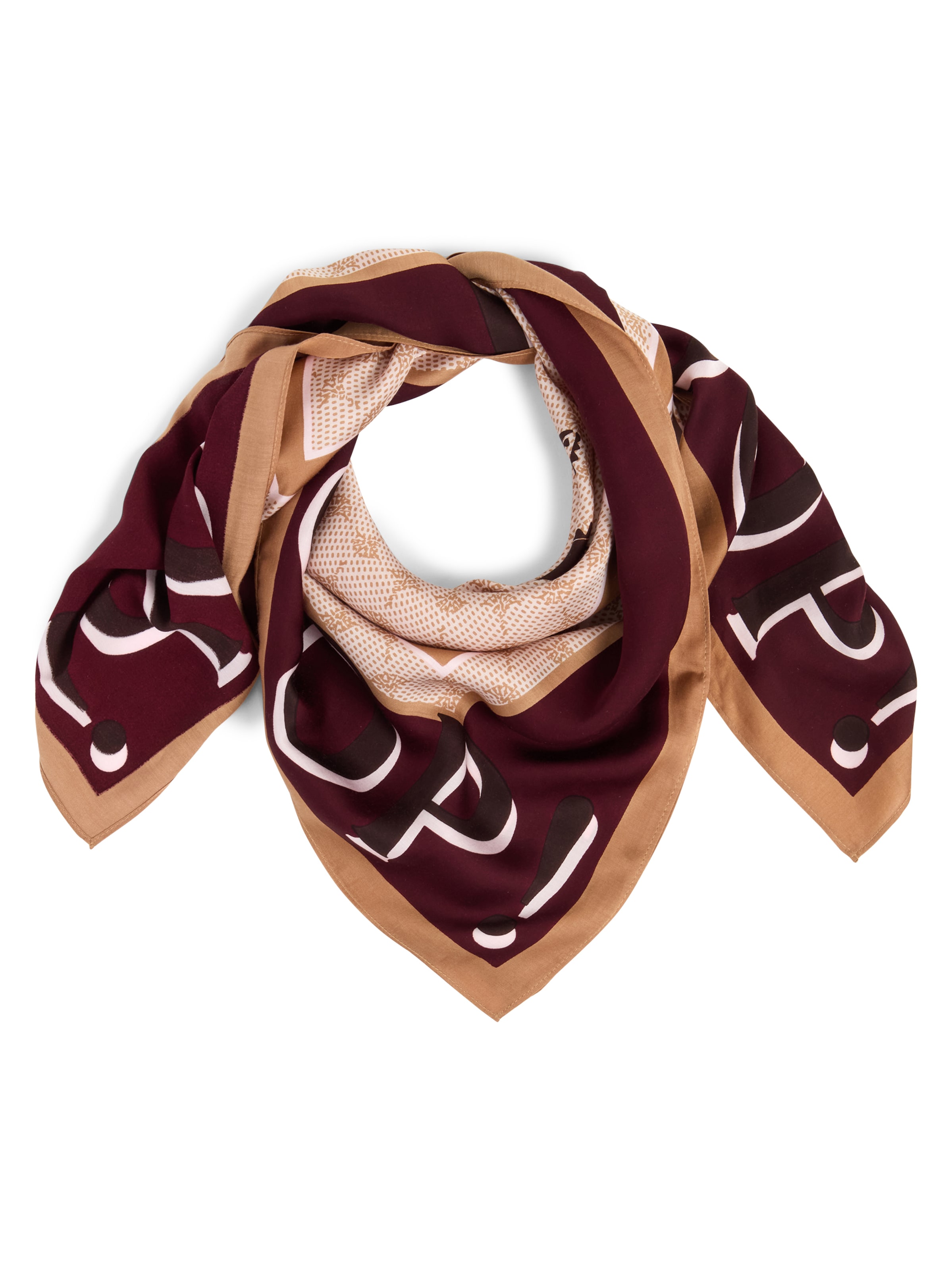 JOOP! Платок 'Aina' в цвете Brown, Bordeaux
JOOP! Платок 'Aina' в цвете Brown, Bordeaux