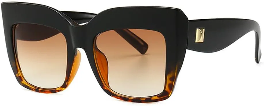 Женские солнцезащитные очки MUTYNE Luxury большого размера "кошачий глаз", винтажные солнцезащитные очки для женщин, защита от УФ-излучения UV400, Black Tea
Женские солнцезащитные очки MUTYNE Luxury большого размера "кошачий глаз", винтажные солнцезащитные очки для женщин, защита от УФ-излучения UV400, Black Tea