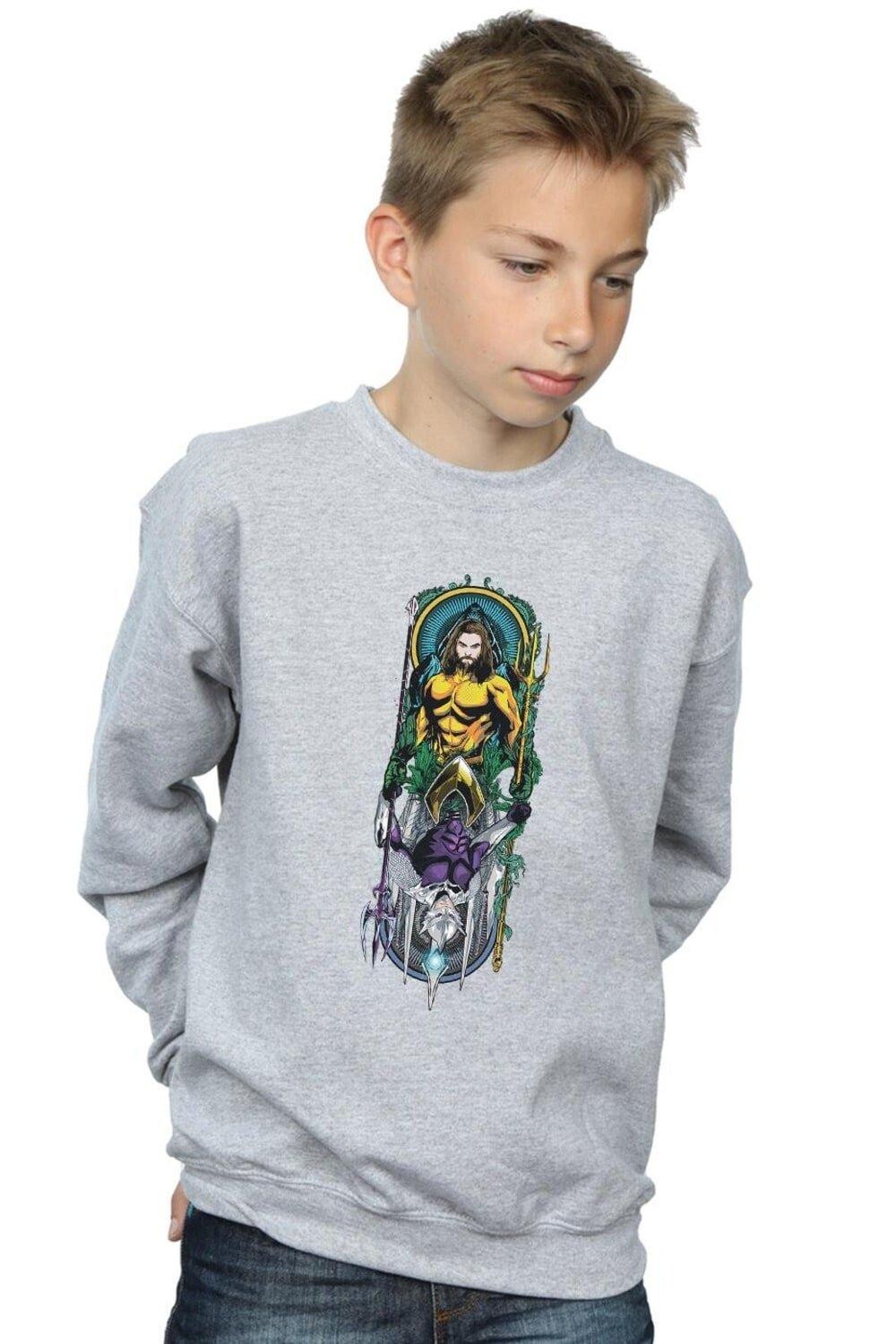 Толстовка Aquaman Ocean Master DC Comics, серый
Толстовка Aquaman Ocean Master DC Comics, серый