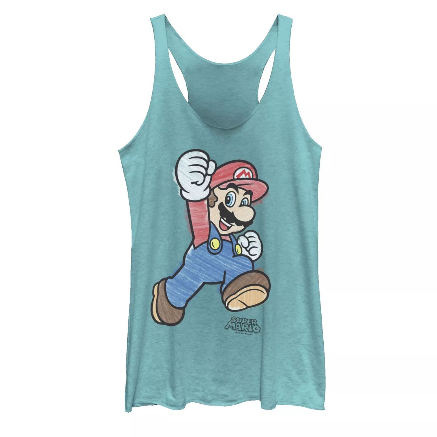 Майка с цветным графическим маркером Nintendo Super Mario для юниоров Licensed Character 
Майка с цветным графическим маркером Nintendo Super Mario для юниоров Licensed Character