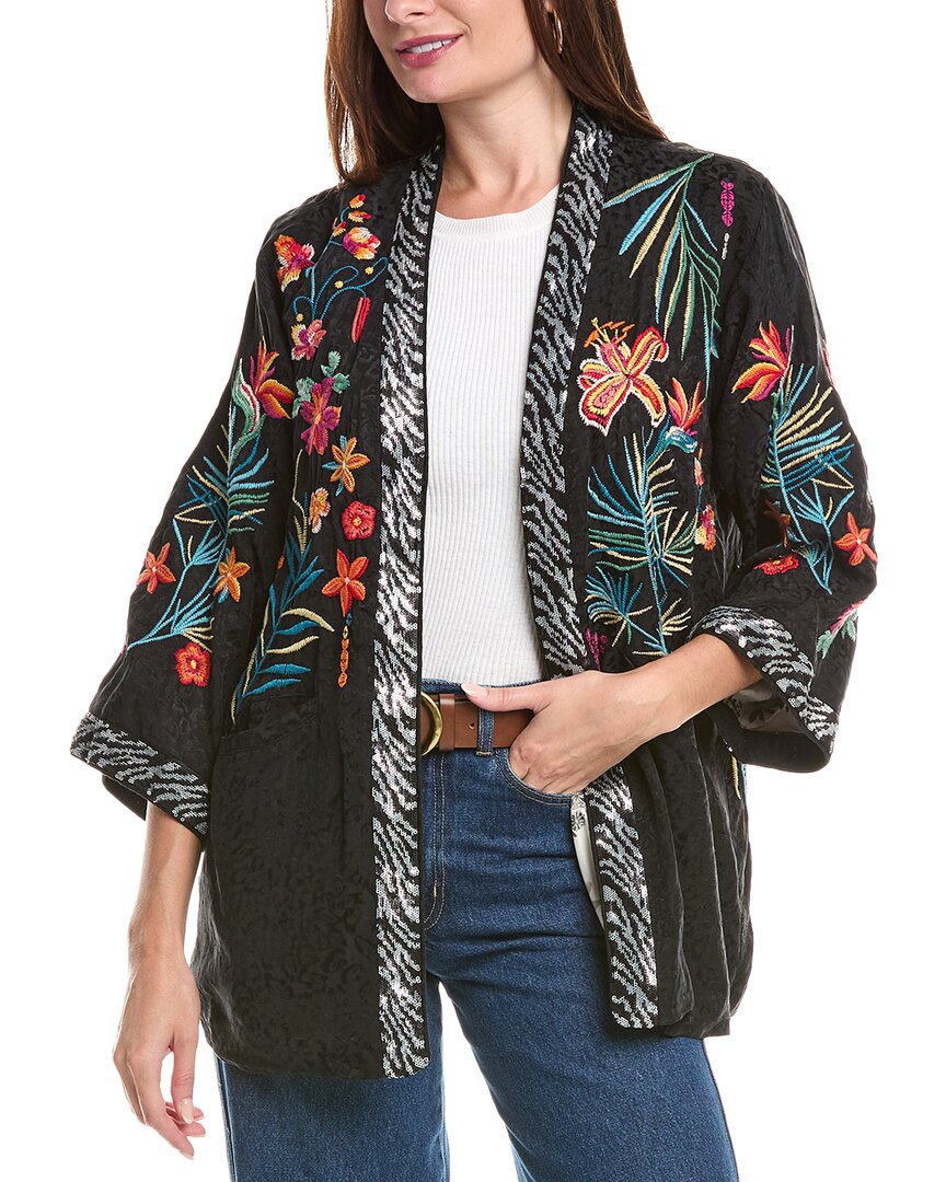 Джонни Вас Моника Кимоно Johnny Was, черный
Джонни Вас Моника Кимоно Johnny Was, черный