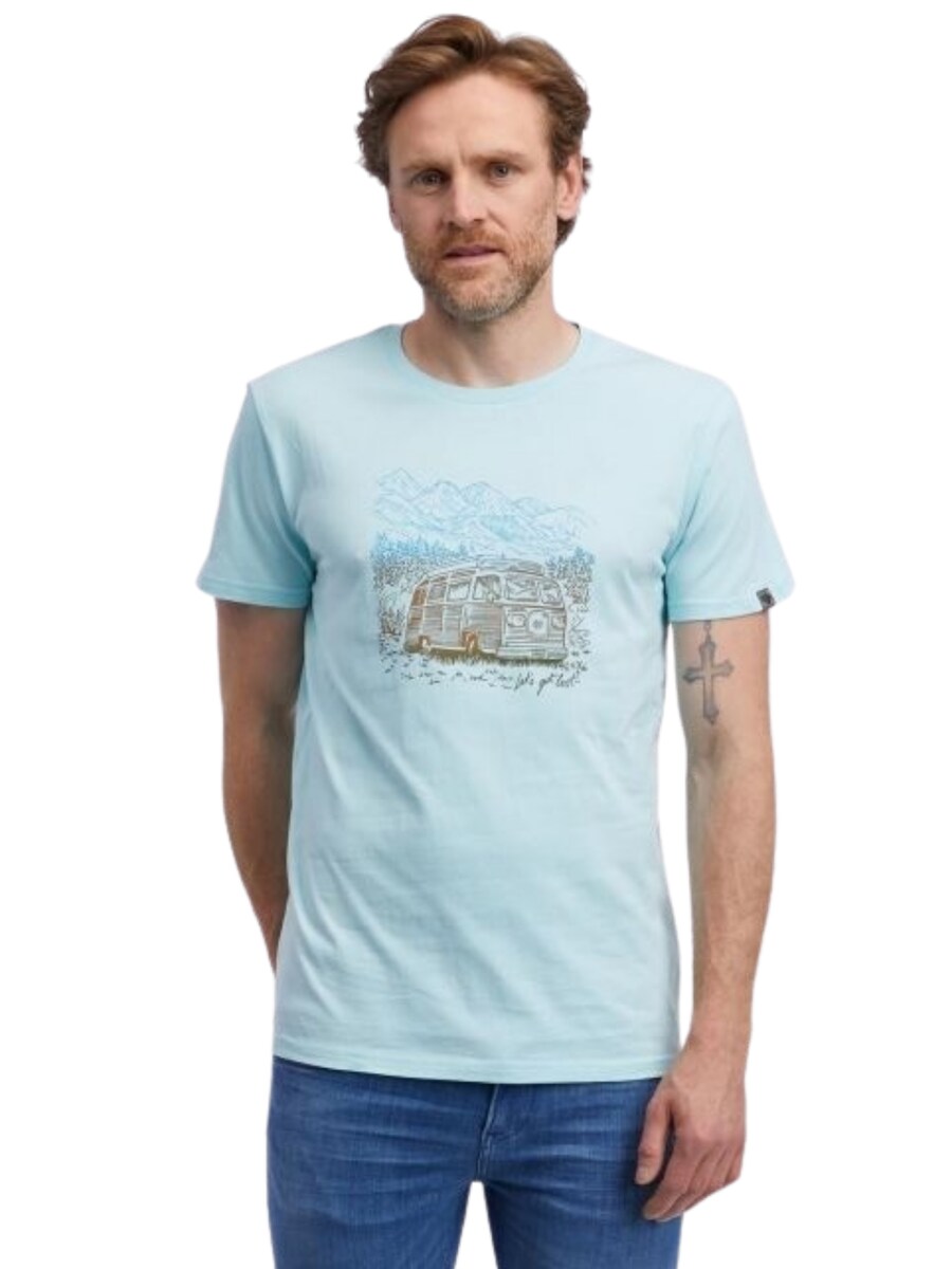 Рубашка Ragwear Roggero, синий/светло-синий
Рубашка Ragwear Roggero, синий/светло-синий