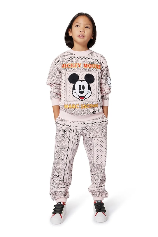 Детская хлопковая толстовка Marc Jacobs, розовый
Детская хлопковая толстовка Marc Jacobs, розовый