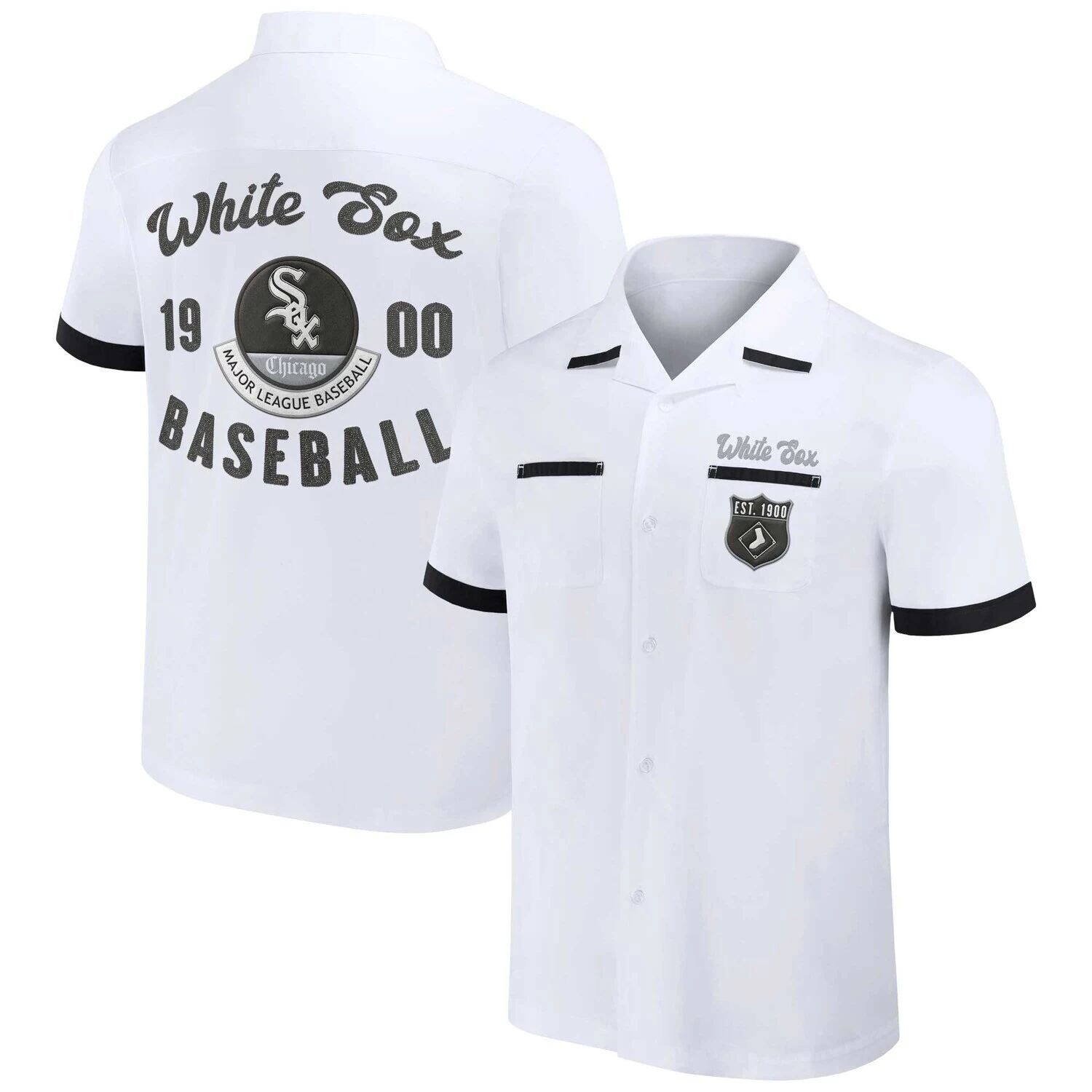 Мужская рубашка Darius Rucker Collection от Fanatics White Chicago White Sox Bowling рубашка на пуговицах
Мужская рубашка Darius Rucker Collection от Fanatics White Chicago White Sox Bowling рубашка на пуговицах