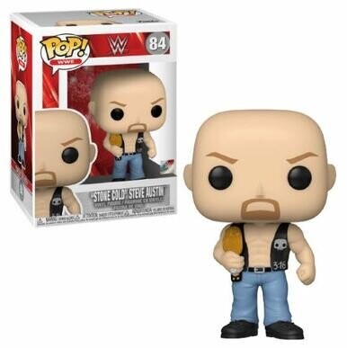 Funko POP! WWE, коллекционная фигурка, SC Стив Остин, 84 года
Funko POP! WWE, коллекционная фигурка, SC Стив Остин, 84 года